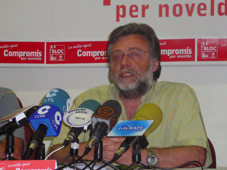 Joan Anna de “Compromís per Novelda” afirma que buscan «un pacto de gobierno estable para los próximos cuatro años»