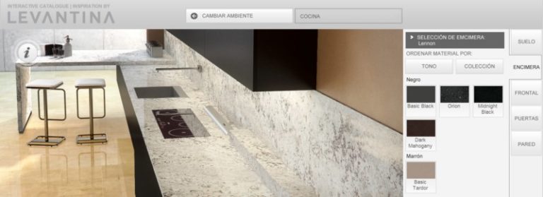 Levantina crea un simulador de ambientes on line