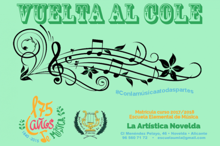 Da la nota con la Escuela Elemental de Música de La Artística