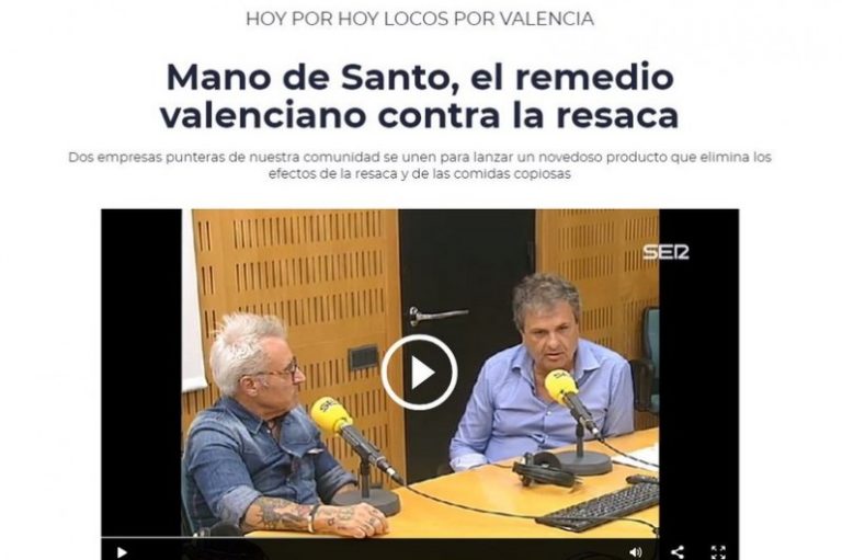 Radio Valencia dedica un espacio al «Mano de Santo» de Jesús Navarro y Gonzalo Castelló