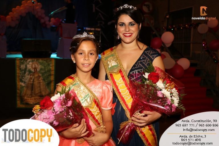 Alexandra Herrero y Aynara Ortiz Reinas 2019 del barrio La Garrova
