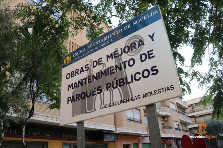 Comienzan las obras de mejora en el parque de La Tahona