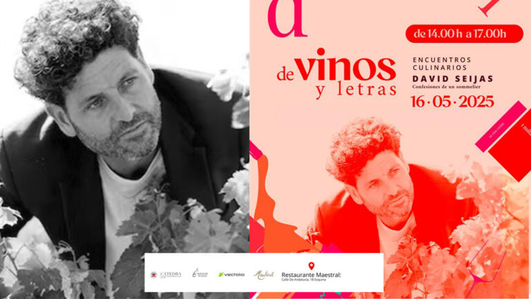 El sumiller David Seijas inaugura en Maestral el ciclo culinario de vinos y letras