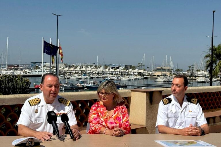 El Instituto Hidrográfico de la Marina (IHM)actualiza la cartografía de la bahía y elpuerto de Santa Pola